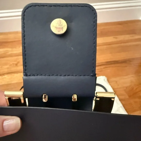 Zac Posen Biba Handbag and Backpack Genuine Leather in Parisian Nights - Picture 8 of 15